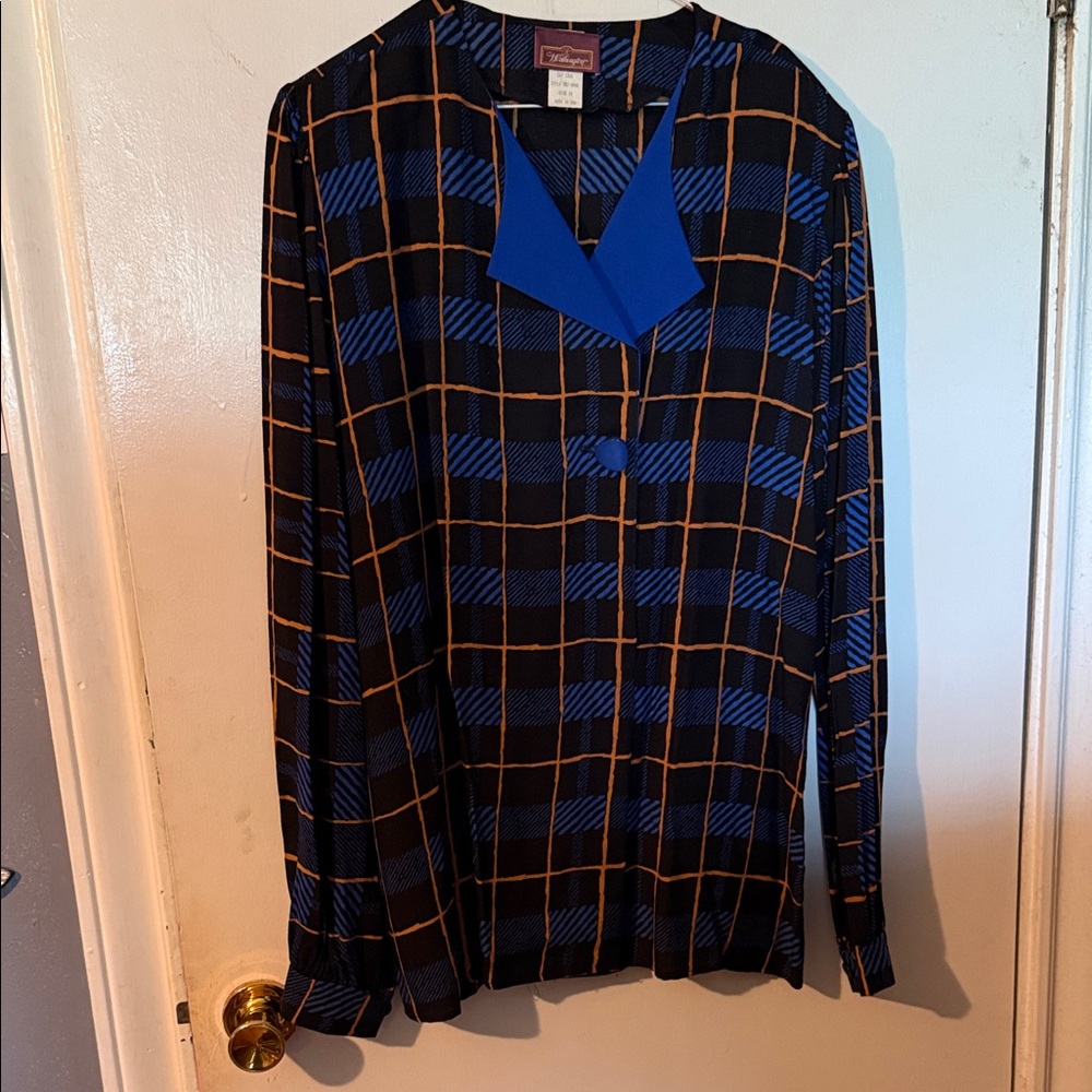 Vintage Worthington Blouse and Pleated Skirt